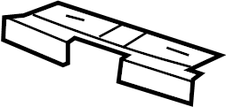 View 8E0881055 Adjuster. Bracket. Seat.  Full-Sized Product Image