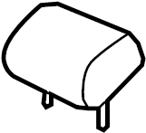 View 8E0885975AF2U5 Headrest Full-Sized Product Image