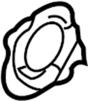 View 8E0863983 Speaker Gasket Full-Sized Product Image