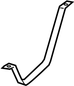 View 8E0201653AG Fuel Tank Strap Full-Sized Product Image