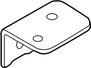 View 8K0907585 Cruise Control Distance Sensor Bracket Full-Sized Product Image