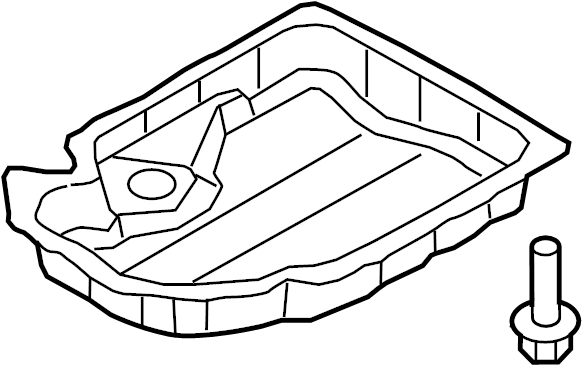 View 06H103600AA Engine Oil Pan (Lower) Full-Sized Product Image