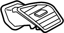 View 8T1820902GWVF Dashboard Air Vent Full-Sized Product Image