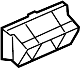 View 8K0819513D Duct. Air.  Full-Sized Product Image