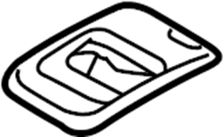 View 8K0885879BK38 Child Restraint Anchor Plate Cap Full-Sized Product Image