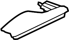 View 8K1867173B25D Door Armrest Full-Sized Product Image