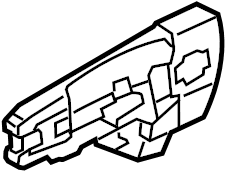 View 8T0837885B Handle. Base.  Full-Sized Product Image
