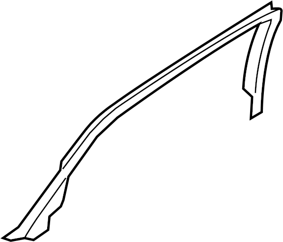 View 8K58676724PK Door Window Molding Full-Sized Product Image