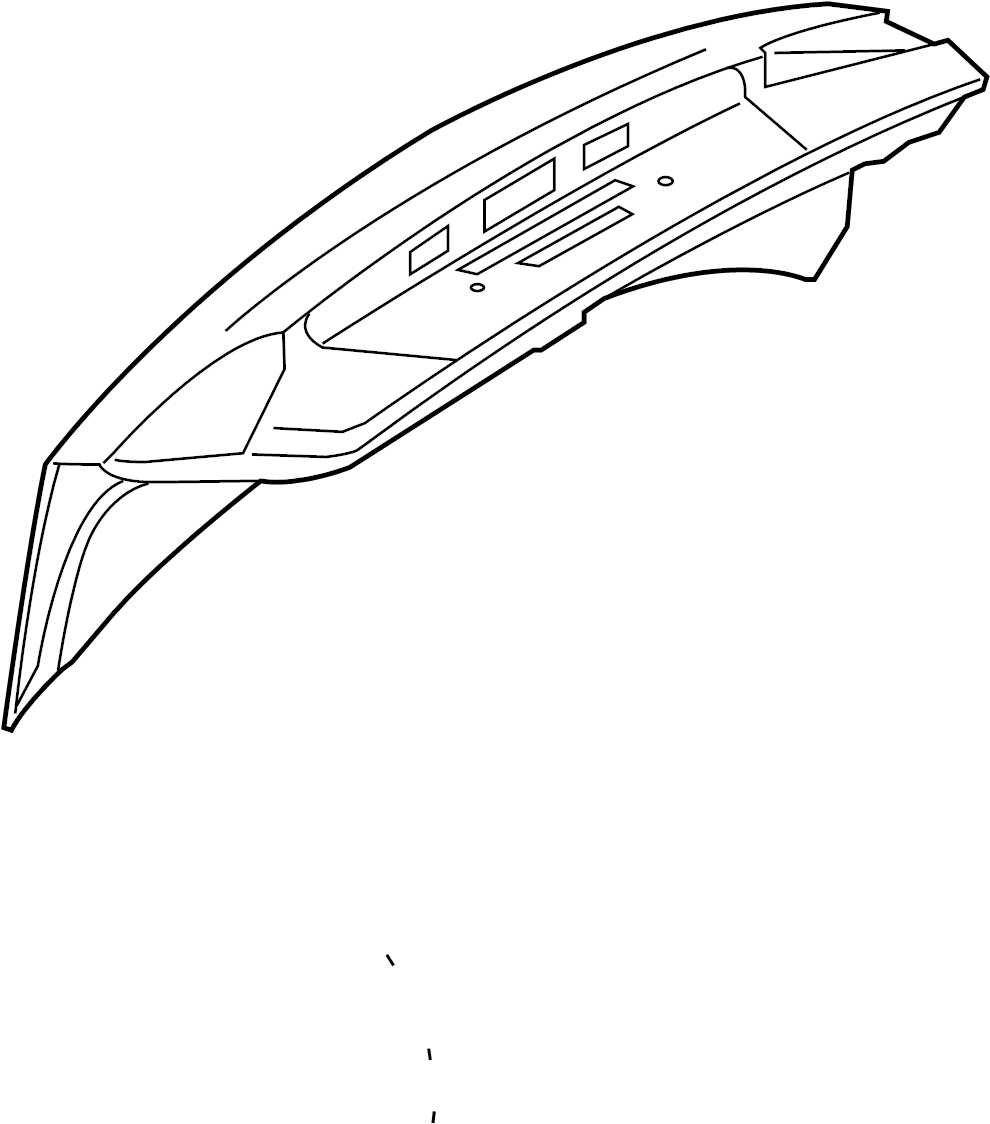 View 8K5827023AE Deck Lid Full-Sized Product Image
