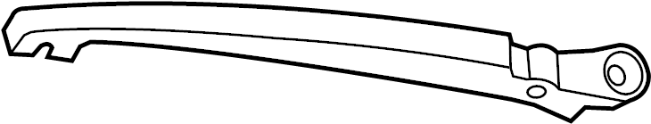 View 8K99554071P9 Back Glass Wiper Arm (Rear) Full-Sized Product Image