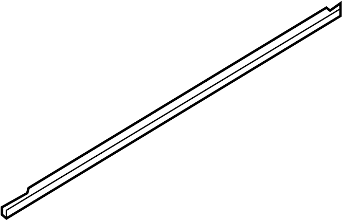 View 51337205717 Channel sealing,inside,door, front left Full-Sized Product Image