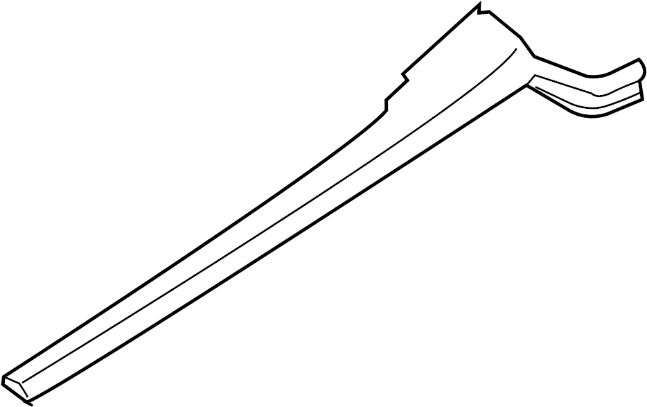 View 8W7839480B Quarter Glass Seal Full-Sized Product Image