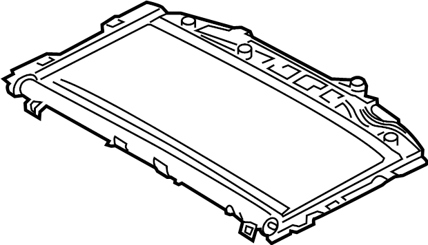 View 632030C052 Housing SUB - Assembly, SL. Sunroof Frame.  Full-Sized Product Image