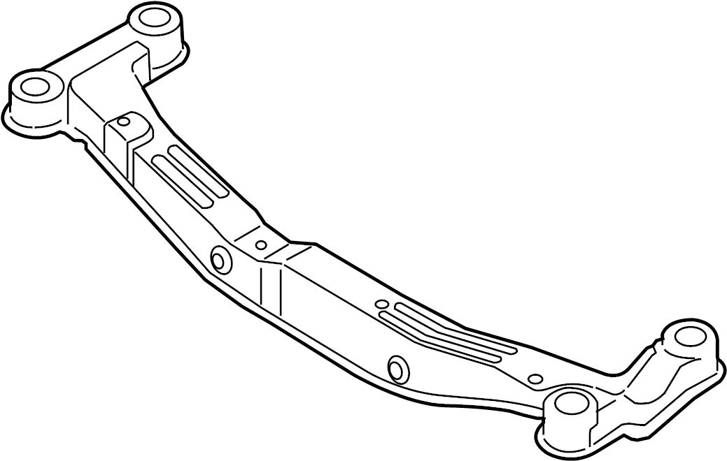 View 626100Z010 Suspension Subframe Crossmember (Rear) Full-Sized Product Image
