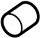 View 552152E500 Bushing. Arm. Lateral. (RR). Suspension. (Rear, Upper, Lower) Full-Sized Product Image