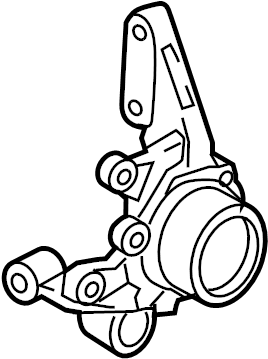 View 527602E500 Knuckle. CARRIER.  Full-Sized Product Image