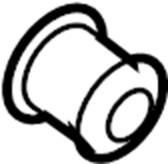 View 5511629000 Bushing. Arm. Control. Suspension. Trailing. (Front, Rear, Lower) Full-Sized Product Image