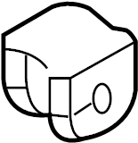 View 555131F000 Suspension Stabilizer Bar Bushing Full-Sized Product Image