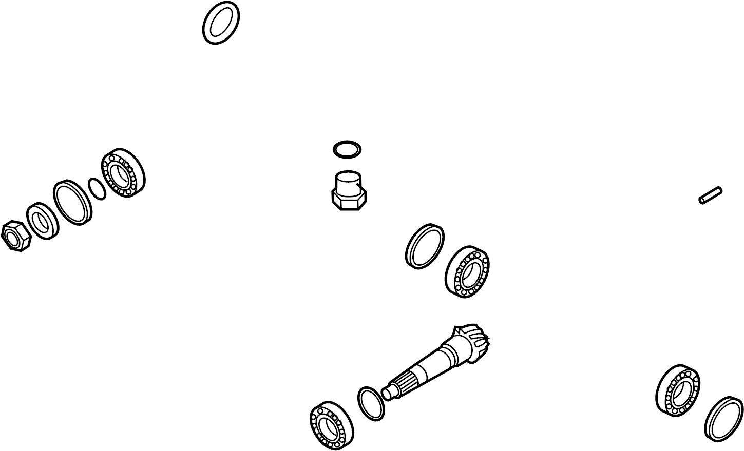 View 5300039200 Drive Axle Assembly Full-Sized Product Image