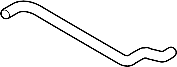 View 254112S101 Radiator Coolant Hose (Upper) Full-Sized Product Image
