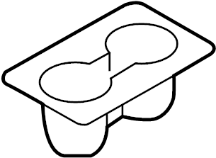 View 846253WBA0 CUP HOLDER ASSY-FR C. CUP HOLDER ASSY-FR CONSOLE Full-Sized Product Image