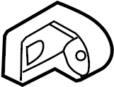 View 823192S000 Grommet. Trim. Panel. Door.  Full-Sized Product Image