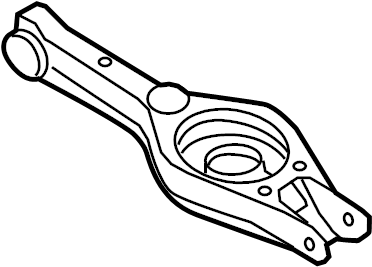 View 552102S010 Suspension Control Arm (Left, Rear, Lower) Full-Sized Product Image