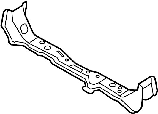 View 655811H000 Spare Tire Bracket Full-Sized Product Image