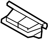 View 97148D3000 HVAC Mode Door (Left) Full-Sized Product Image