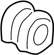 View 54813D3000 Suspension Stabilizer Bar Bushing Full-Sized Product Image