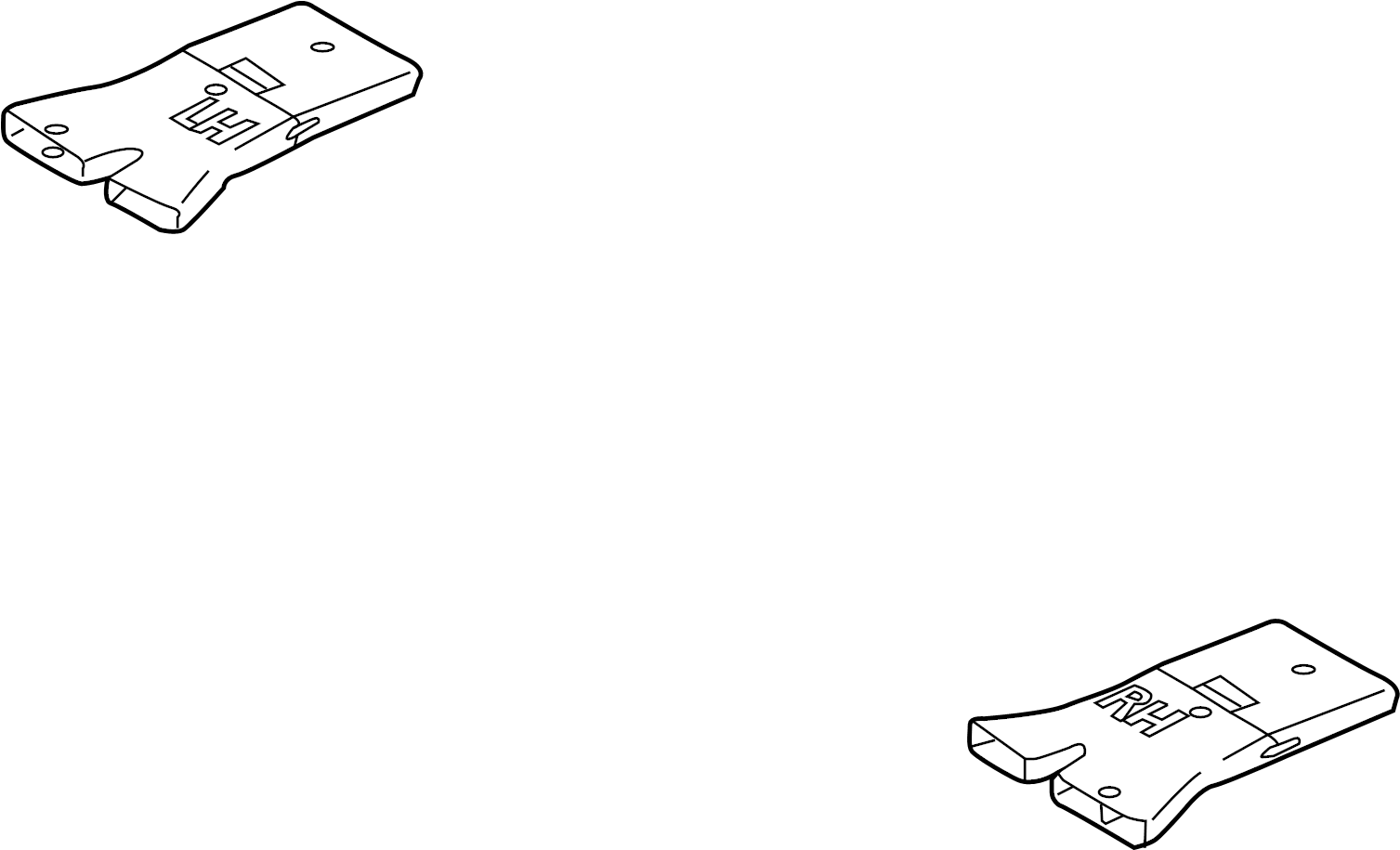 View 97365D3000 Instrument Panel Air Duct (Left, Rear, Lower) Full-Sized Product Image