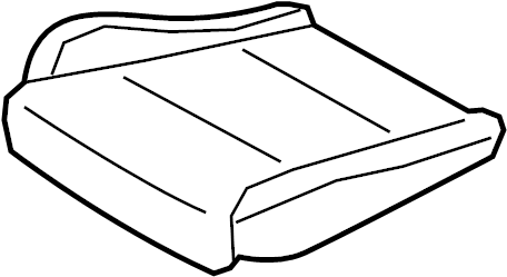 View 88160S9041ONF COVERING ASSY-FR CUS. COVERING ASSY-FR CUSH,LH (N LBR P/LEATHER SEAT COVERING) Full-Sized Product Image