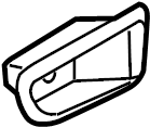 View 826103E020 HANDLE ASSY-FRONT DOOR INSIDE,LH. HDL ASSY-FR DR I/S. HDL ASSY-FR DR I/S,LH Full-Sized Product Image