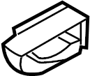 View 836103E020 HANDLE ASSY-REAR DOO. HANDLE ASSY-REAR DOOR INSIDE,LH Full-Sized Product Image