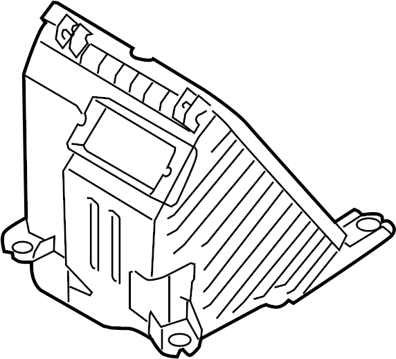 View 281122W100 Air Filter Housing (Lower) Full-Sized Product Image