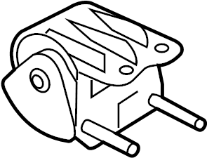 View 218302P000 TRANSMISSION. BRACKET. MOUNTING. Manual.  Full-Sized Product Image
