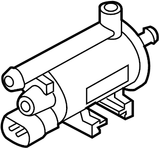 View 2891025100 Purge. Valve. Solenoid. Canister. Vapor.  Full-Sized Product Image