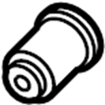 View 545502P000 Suspension Control Arm Bushing (Rear, Lower) Full-Sized Product Image