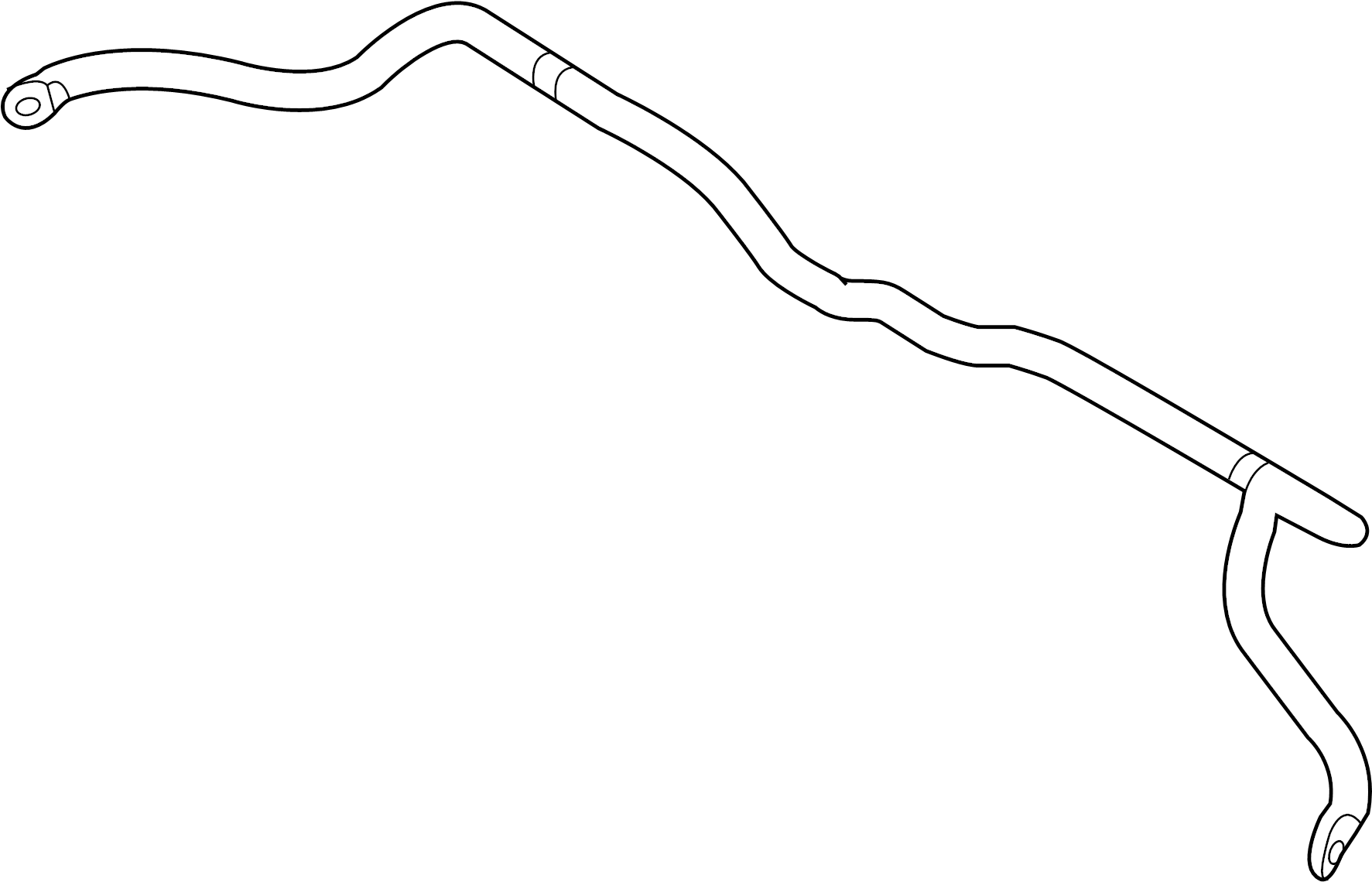 View 548104Z000SJ Suspension Stabilizer Bar (Front) Full-Sized Product Image