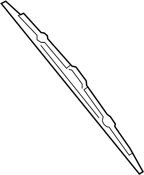 View 98350L1510 BLADE ASSY-WIPER,DRIVER Full-Sized Product Image