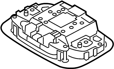 View 928501U200J7 Dome Light Full-Sized Product Image