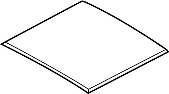 View 816122P500 Sunroof Glass (Rear) Full-Sized Product Image