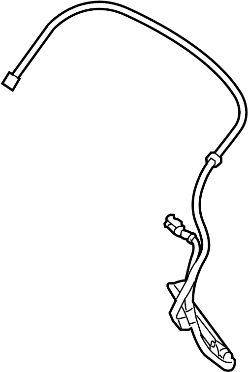 View 956812W000 Sensor. ABS. Speed. Wire. Wheel.  Full-Sized Product Image