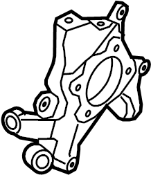 View 527202P000 Knuckle. CARRIER.  Full-Sized Product Image
