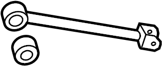 View 551002B100 Arm. Trailing. Control. Suspension. Complete. (Left, Upper, Lower) Full-Sized Product Image