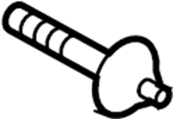 View 553922W000 Suspension Shock Absorber Bolt (Upper) Full-Sized Product Image