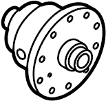 View 530203B300 DIFFERENTIAL. Carrier. CASE.  Full-Sized Product Image