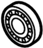 View 530423B300 Bearing. Pinion.  Full-Sized Product Image