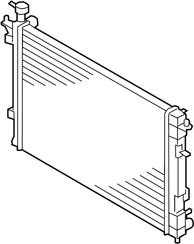 View 253102W800 Radiator Full-Sized Product Image
