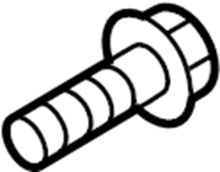 View 814773S000 Screw. Latch. Bolt. Lock. Door.  Full-Sized Product Image